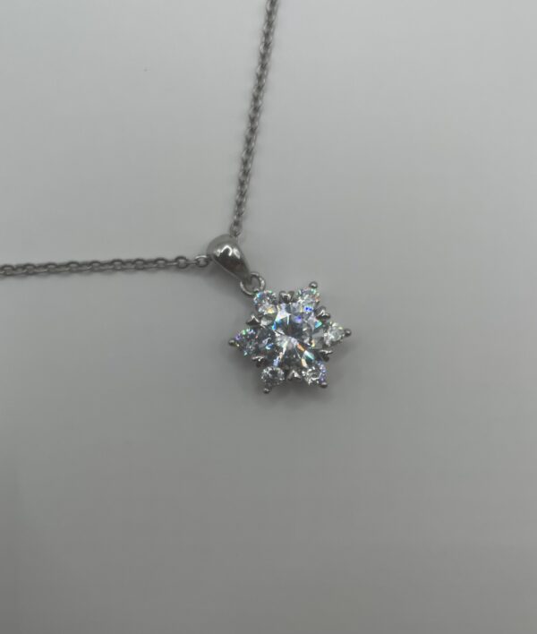 Sol | 2克拉莫桑石項鍊