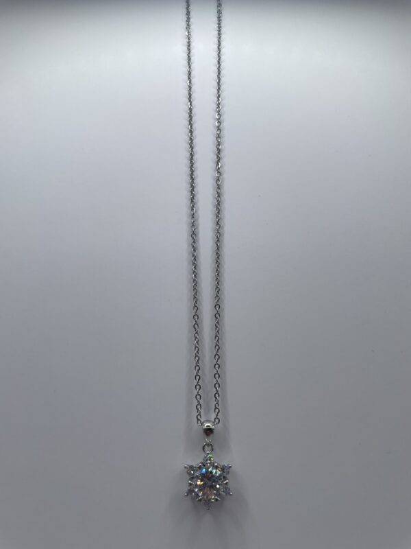 Sol | 2克拉莫桑石項鍊