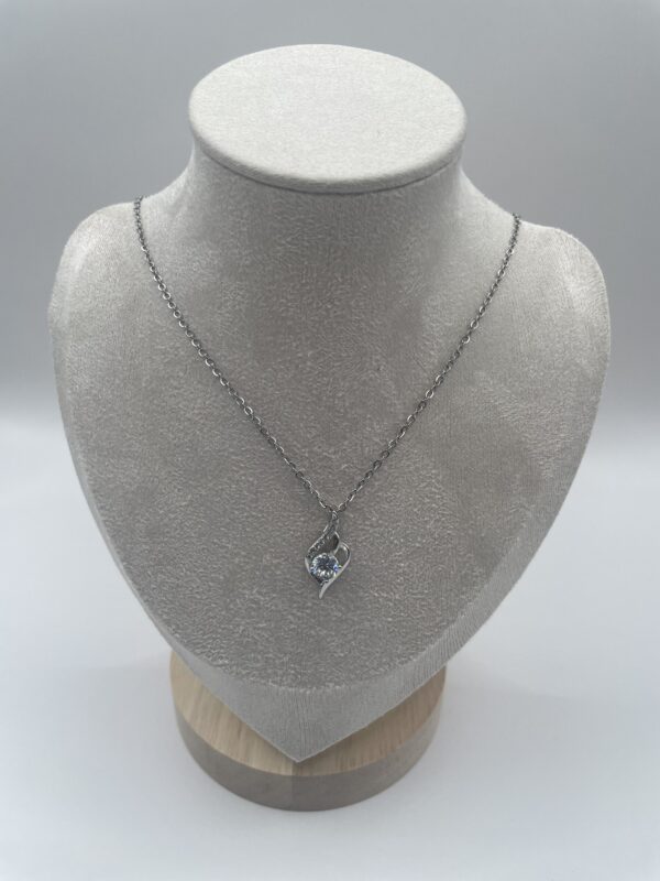 Flame | 1克拉莫桑石項鍊