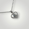 Heart | 1克拉莫桑石項鍊