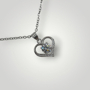 Heart | 1克拉莫桑石項鍊