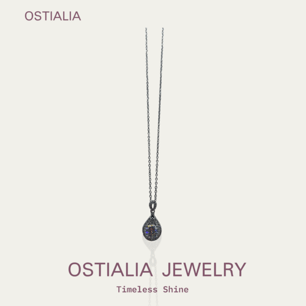 droplet | 2克拉莫桑石項鍊封面