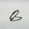 Twilight Flow Pavé Ring | 暮光流線微鑲活圍戒的商品主圖與微鑲晶鑽線條 - Ostialia 奧斯提亞