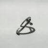 Vintage Cross Micro-Pave Ring | 復古十字架細鑽戒指的十字架立體細節與光影 - Ostialia 奧斯提亞