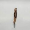 Dual Flow Shimmer Ring (Rose Gold) | 玫瑰金雙生流光戒指的垂直右側面與厚度質感特寫 - Ostialia 奧斯提亞