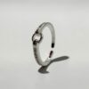 Radiant Horseshoe Open Ring | 璀璨晶鑽馬銜戒的馬銜造型與側面線條 - Ostialia 奧斯提亞